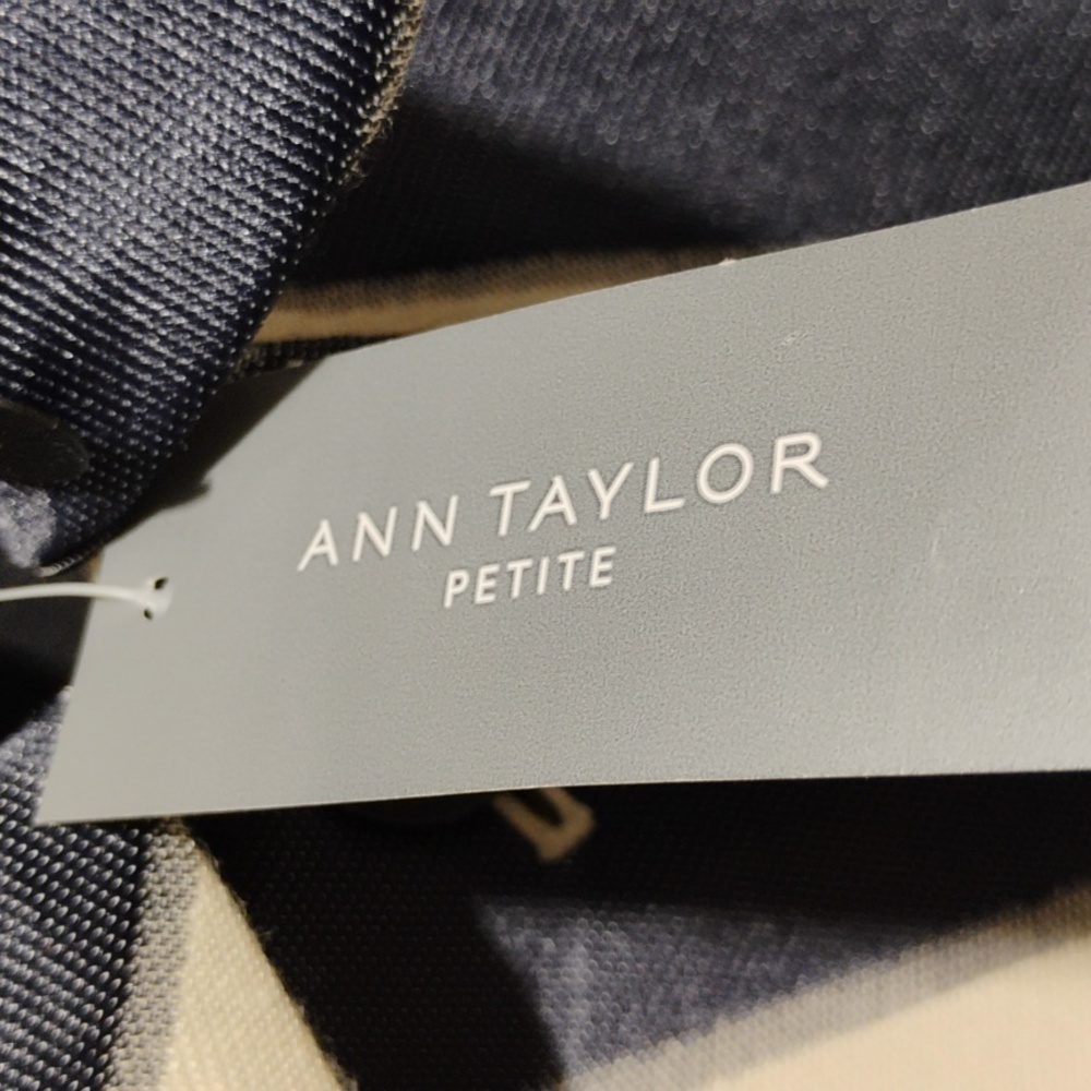 SALE! NWT Ann Taylor Petite Classy Multicolor Long Silky Soft Jacket (X-54) - Picture 6 of 14